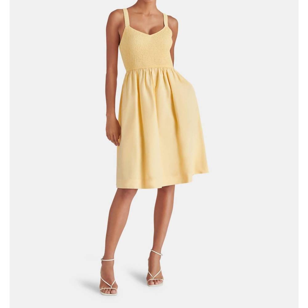 NEW STEVE MADDEN fleur dress in golden glow - Picture 2 of 5